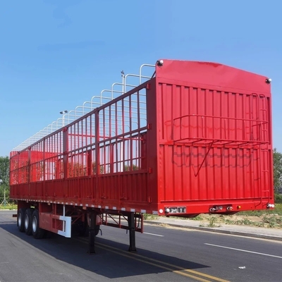 40 ton bulk vrachtvervoer hek half-aanhangwagen met ABS anti-blokkeringrem systeem