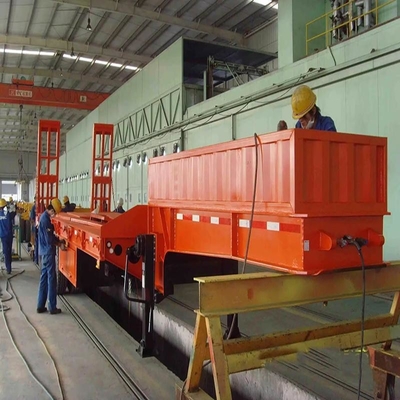 13t as 4 as laagbed 120 ton laagbed vrachtwagen halfrijtuig voor bouwmachines