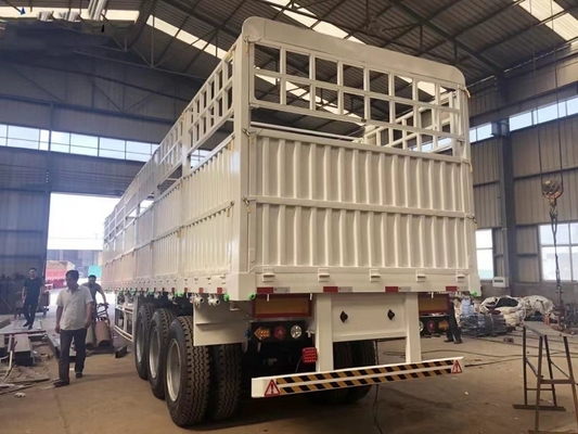 Semi-trailer met 8.12.16 band nummer 3-as 5,8 ton