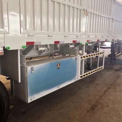 Semi-trailer met 8.12.16 band nummer 3-as 5,8 ton