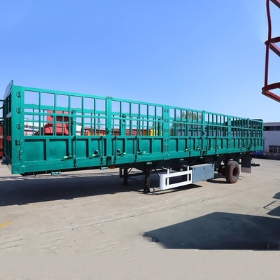 3-as 40-100 ton bulk cargo transport hek half-trailer 1820mm loopvlak aanpassing