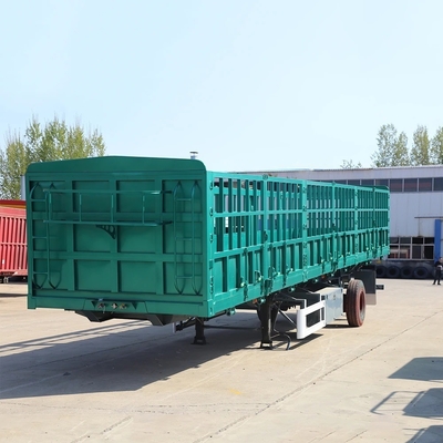 3-as 40-100 ton bulk cargo transport hek half-trailer 1820mm loopvlak aanpassing