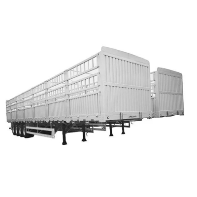 4 Axis Side Wall Trailer Fence Cargo Semi-trailer met lichte belastingkwaliteit betaalbaar