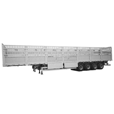 4 Axis Side Wall Trailer Fence Cargo Semi-trailer met lichte belastingkwaliteit betaalbaar