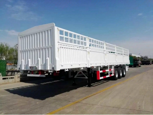 Van-type 3 Assen 40t vouwheining Cargo Side Wall Sheep Semi-trailer voor prestaties
