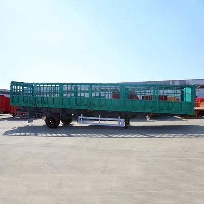 8 ton hoge obstakel-half-aanhangwagen voor veeheining en zijdewand