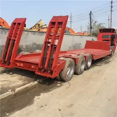 14 banden en 2,3 assen laagbed platbed aanhangwagen Lhy940d voor het vervoer van zware machines