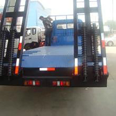 60-80-100 Tons Gooseneck Lowboy 4 Four Axles Low Bed Lowbed Truck Trailer Productie