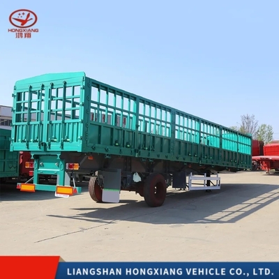 3 Assen 40FT Warehouse Type Side Wall Fence Semi-trailer Top Tarpaulin Fence Cargo Semi-trailer