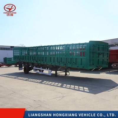 5.8 ton Side Wall Truck Trailer ABS Anti-lock Braking System hek Cargo Semi-trailer