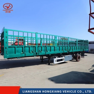 5.8 ton Side Wall Truck Trailer ABS Anti-lock Braking System hek Cargo Semi-trailer