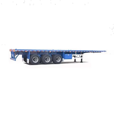 3 Jaar After-Sales Service Tweedehands 4 Assen 40t Lage Platbed Trailer Dolly Lage Bed