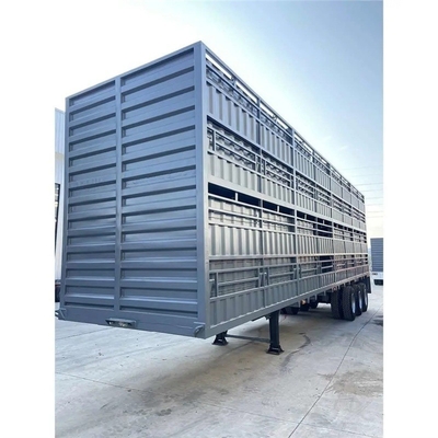 Side Dump Fence Semi Trailer Truck met aanpassingsoptie en 1820mm loopvlak
