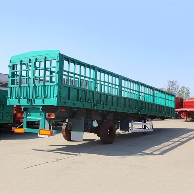 Side Dump Fence Semi Trailer Truck met aanpassingsoptie en 1820mm loopvlak