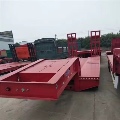 40ft aanhangwagen zware lowboy low bed semi-aanhangwagen met 3 jaar after-sales service