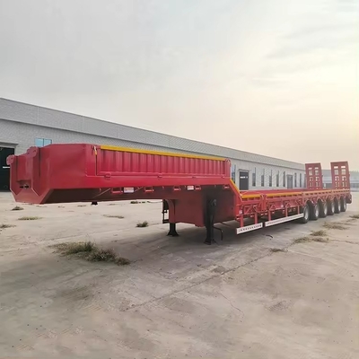 40ft aanhangwagen zware lowboy low bed semi-aanhangwagen met 3 jaar after-sales service