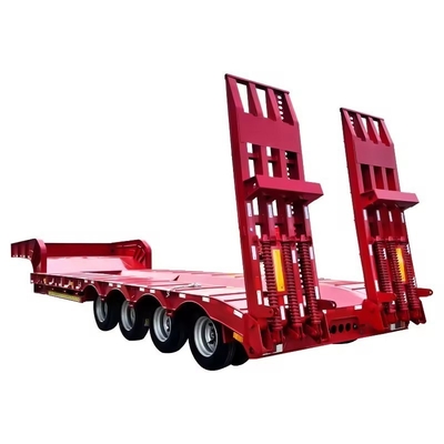 Mac Pherson-type platbed Truck Low bed Car Dolly Trailer met twee snelheid landing been