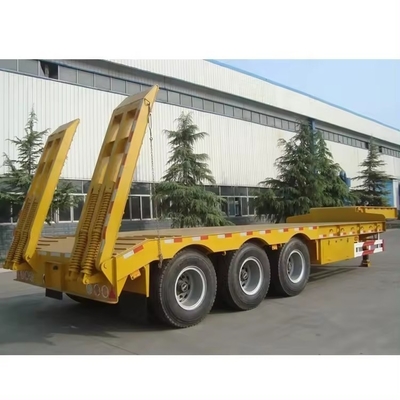 18 meter lang laag bed half-trailer lowboy-apparatuur trailers voor verschillende industrieën