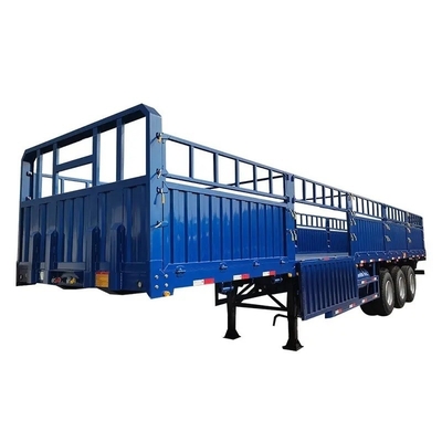 Kruisarm Type 3 Assen 40FT 12m 12,5m 40ton 50ton Semi-Loc Truck Trailer met zijdewand hek