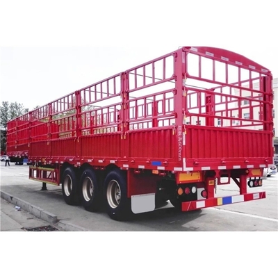 80 ton Container Cargo Fence Trailer Warehouse Type Customise Sidewall Truck Trailer