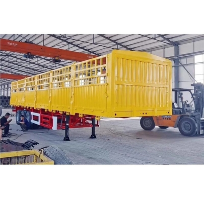 80 ton Container Cargo Fence Trailer Warehouse Type Customise Sidewall Truck Trailer