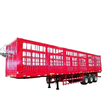 Hoge hek-half-aanhangwagen-stapel-type-half-aanhangwagen voor lichte belastingkwaliteit en optimalisatie