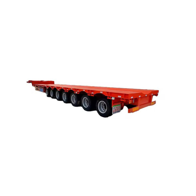 Klasse zware uitbreidbare laagladderdektrailer met hydraulisch transport van windbladen