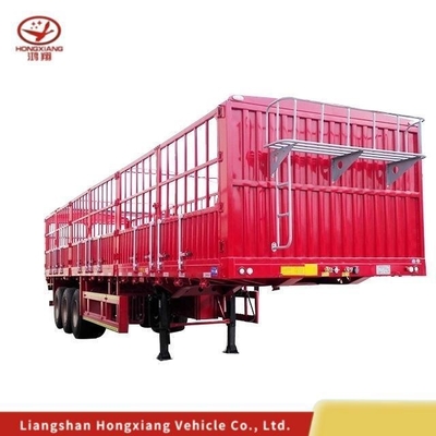 ABS anti-vergrendelingssysteem Traktor Dump Trailer Customized Side Tipper Semi Trailers