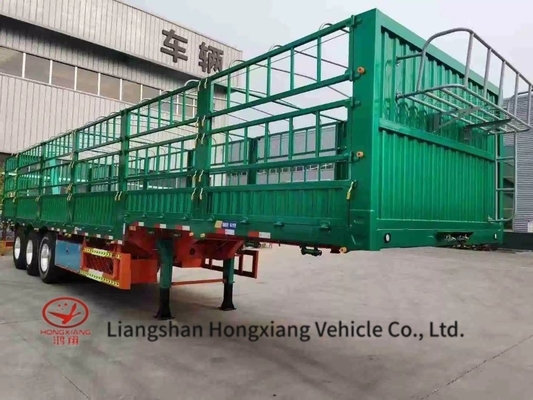 High Wall Truck Semi-trailer Gooseneck Horse Trailer met ontwerp en 5,8 ton Capaciteit