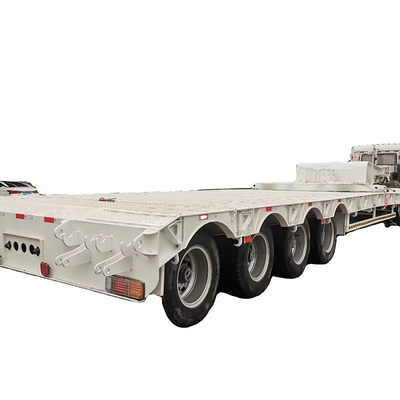 1820mm loopvlak 12 banden nummer zware rol ganshals laag lading laag bed lowboy truck trailer