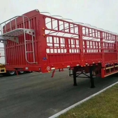Halve aanhangwagens voor het vervoer van zware vracht en vee