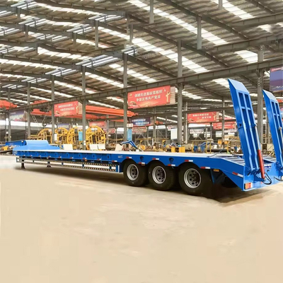 180T 200T uitbreidbare modulaire lage flatbed trailer 16 assen in 8 lijnen zware lading vrachtwagen
