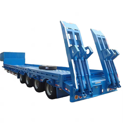 13t as 40ft container platbed semi trailer tandem aangepaste trailer met 12 banden
