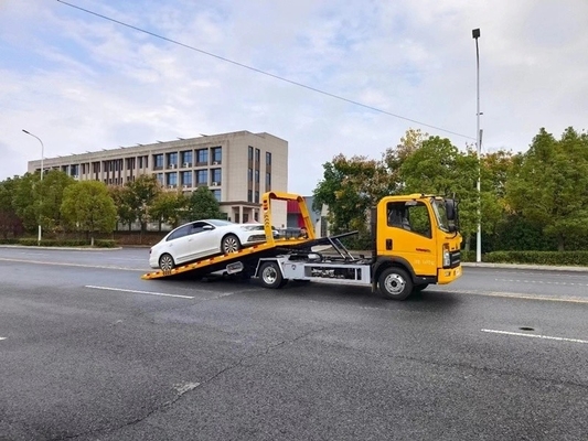 4X2 Flat Bed Recovery Truck met andere naam 25t Trok Truck Onder Lift Wrecker Truck