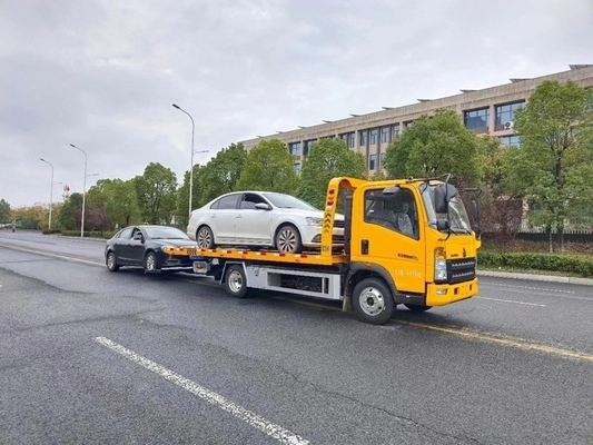 4X2 Flat Bed Recovery Truck met andere naam 25t Trok Truck Onder Lift Wrecker Truck