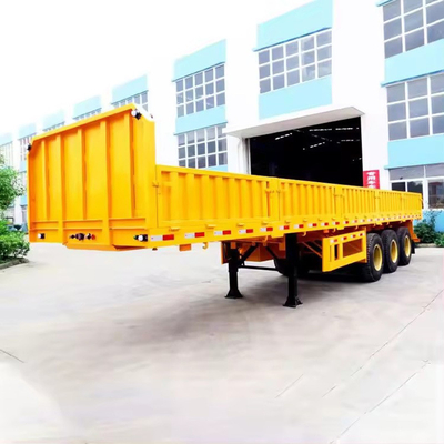 Aanpassing zwaar materieel transport laag bed half-trailer met en 1820mm loopvlak