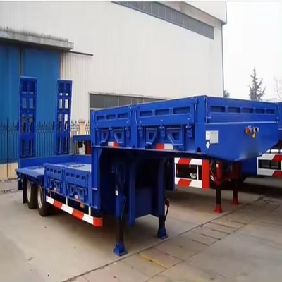 13500X3000X1550 mm Meest populaire 11 as 40 ton laag bed half-trailer op maat