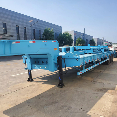 13500X3000X1550 mm Meest populaire 11 as 40 ton laag bed half-trailer op maat