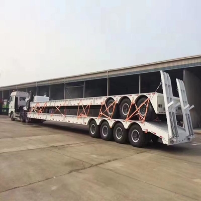 13500X3000X1550 mm Meest populaire 11 as 40 ton laag bed half-trailer op maat