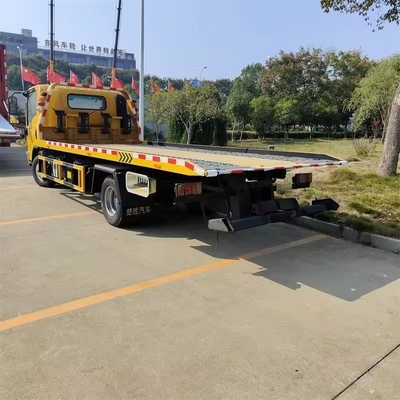 4*2 Wrecker Road Block Flatbed Cargo Tow Truck voor technische ondersteuning en markt