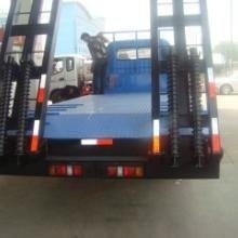 12 meter lang 2 assen 40 ton zwaar werk laag platbed ladder dek lowboy aanhangwagens met rampen