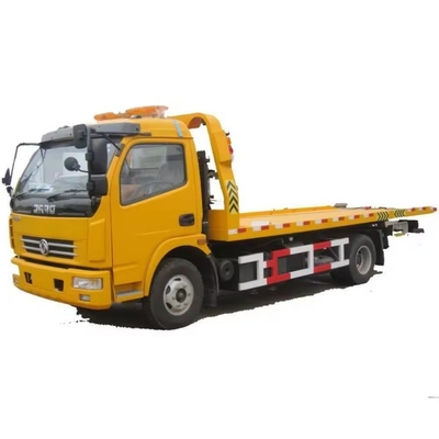 Japan I-Suzu Wrecker sleeptruck afstandsbediening Hydraulische roll back platbed 4X2 6 wielen