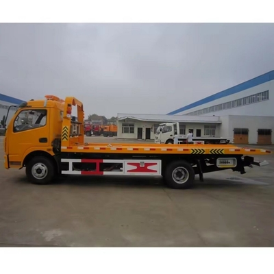 Japan I-Suzu Wrecker sleeptruck afstandsbediening Hydraulische roll back platbed 4X2 6 wielen