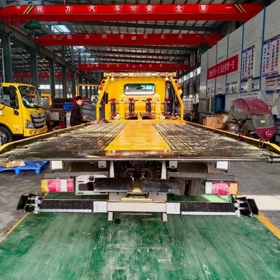 DFAC Flat Bed Recovery Truck met on-line technische ondersteuning en service na verkoop