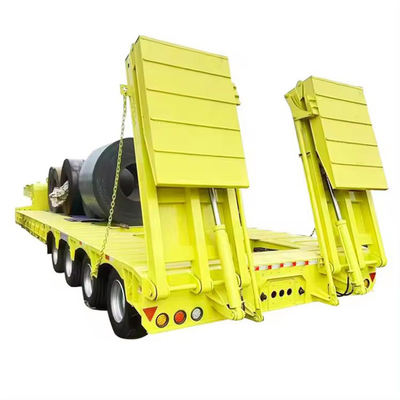 Directe 3 assen 40FT 60FT Container Chassis Flat Bed Semi-trailer met 12r22.5 banden