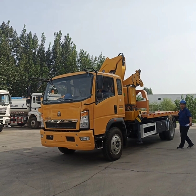 Lijntechnische ondersteuning Aanpassing 4 ton Japan Trekkende Wrecker Car Recovery Truck Body