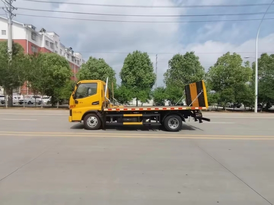 Lijntechnische ondersteuning Aanpassing 4 ton Japan Trekkende Wrecker Car Recovery Truck Body