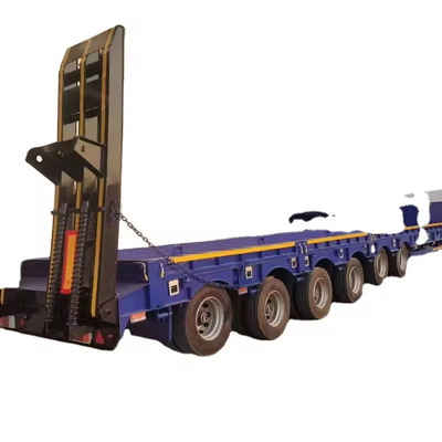 60t design graafmachine lader afneembare gooseneck lowboy truck trailer low bed semi trailer