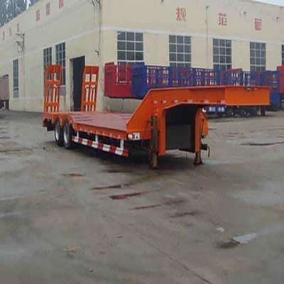 Hydraulische kant-aan-kant aanhanger kant-aanhanger met 13t as en 10 bandenummer