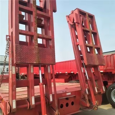 Windkrachtplaat Vervoer Semi-low bed trailer 150 ton Vermogen Blaad veerhanging